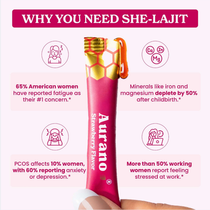 Aurano SHE-lajit Honey Mineral Sticks