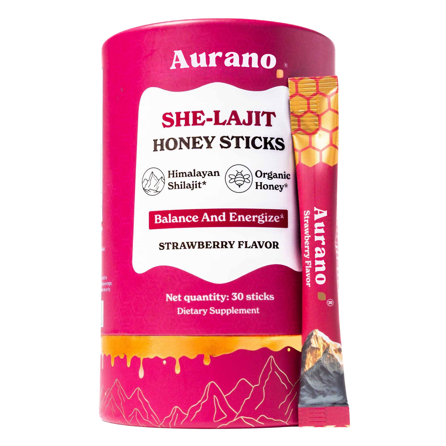 Aurano SHE-lajit Honey Mineral Sticks
