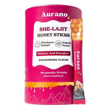 Aurano SHE-lajit Honey Mineral Sticks